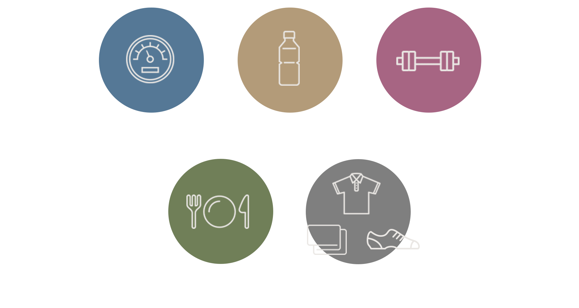 インボディ計測、ミネラルウォーター、トレーニングアドバイス、食事アドバイス、ウエア、シューズレンタルやタオルの無料貸出