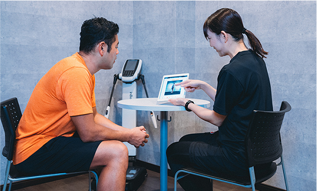 個人に合わせた独自メニュー