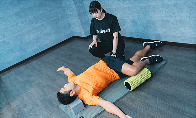 トレーニング前の下準備